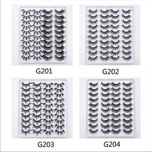 20 pairs or eye lashes